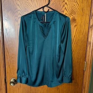 Elegant Green Blouse